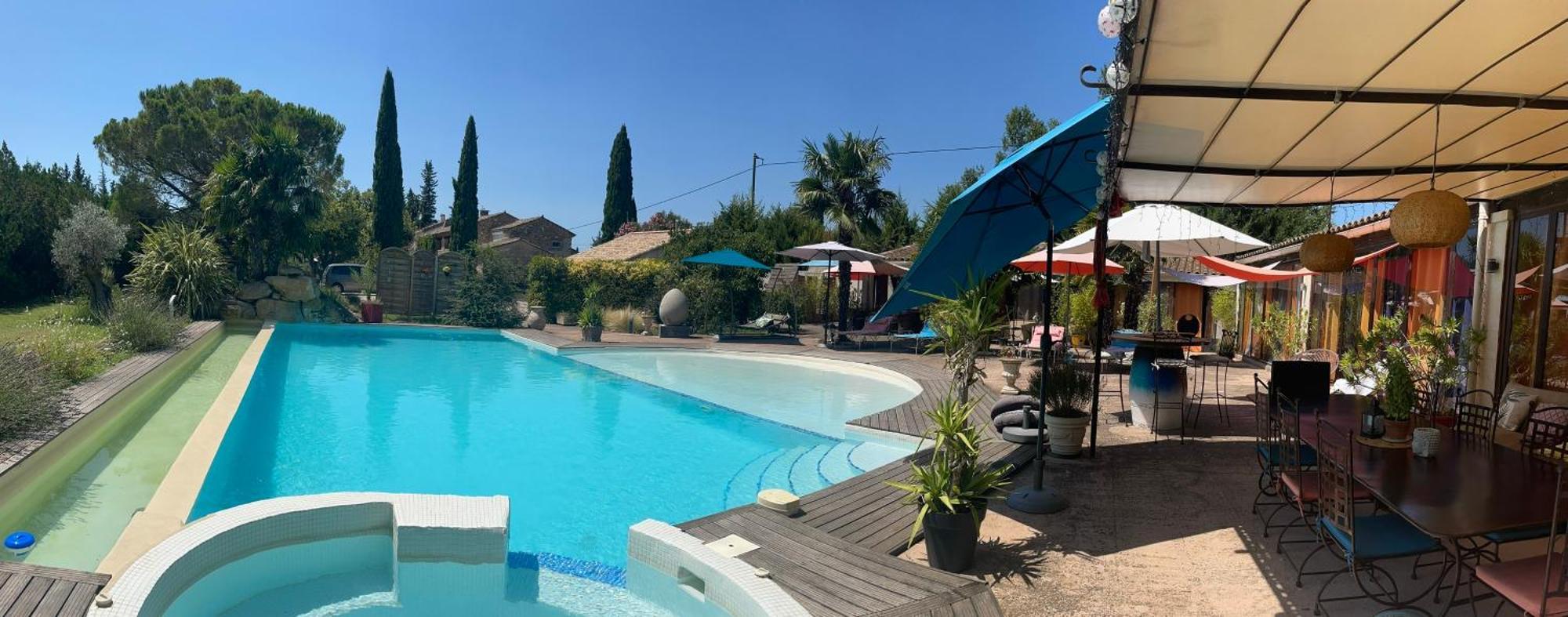 Bed and Breakfast Mas De La Butte Blanche Orgon Esterno foto